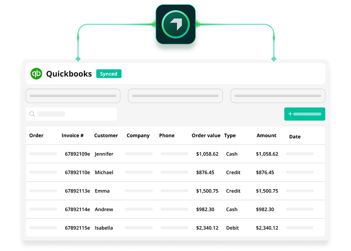 Payments reconciled automatically with QuickBooks through AutoLeap