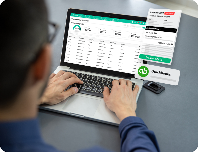 AutoLeap invoicing with QuickBooks sync