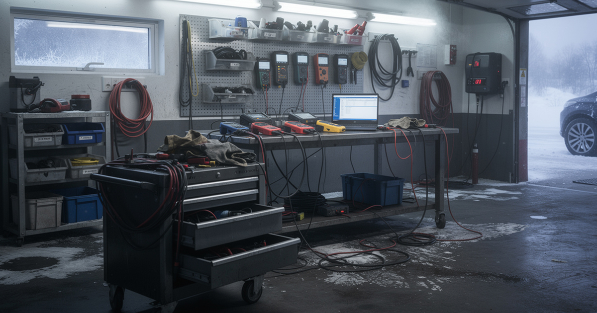 a centralized diagnostic station